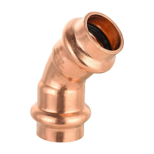 1/2" Press Copper 45° Elbow (Lead Free)