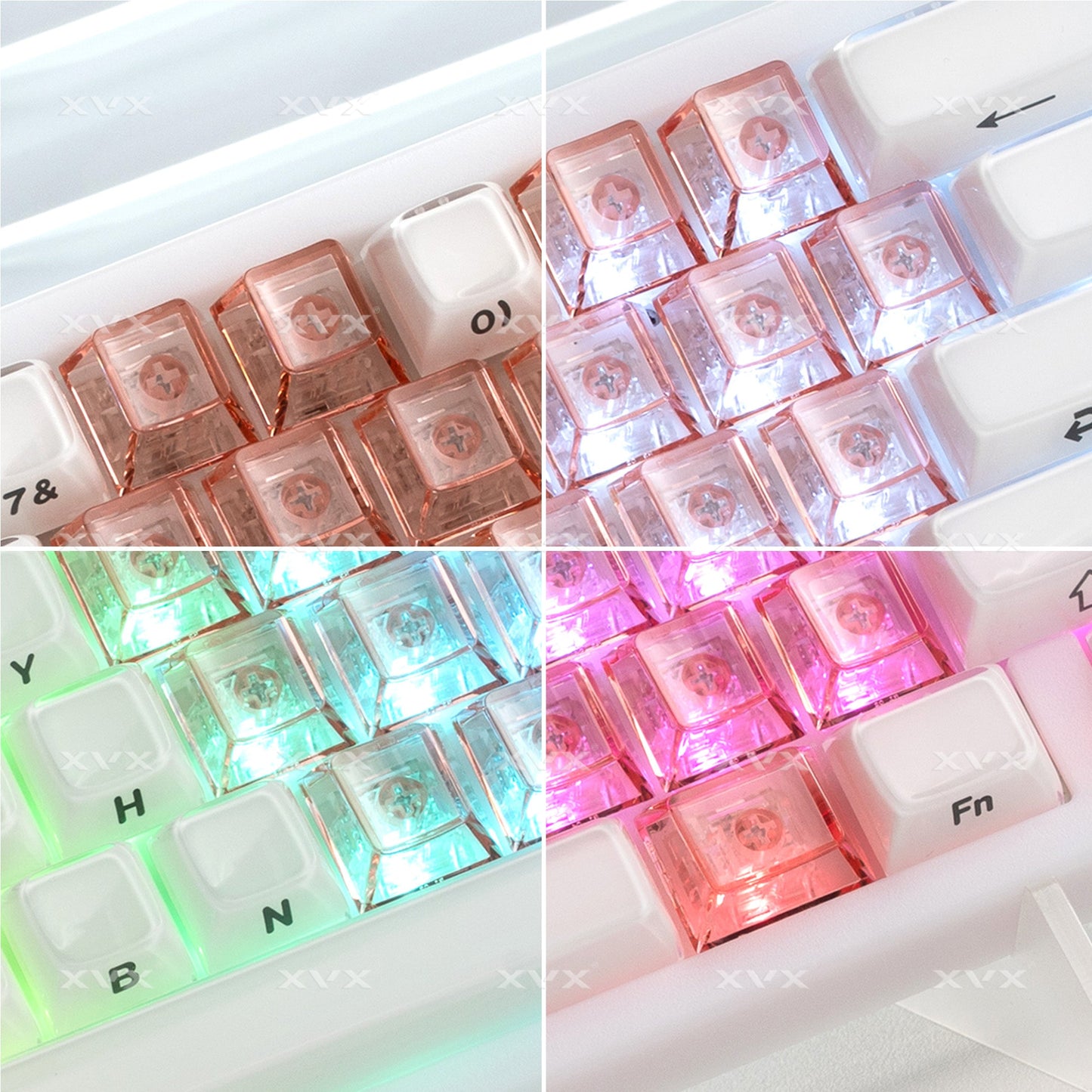 XVX Fizz Kit Cherry Profile Keycaps 21-Key