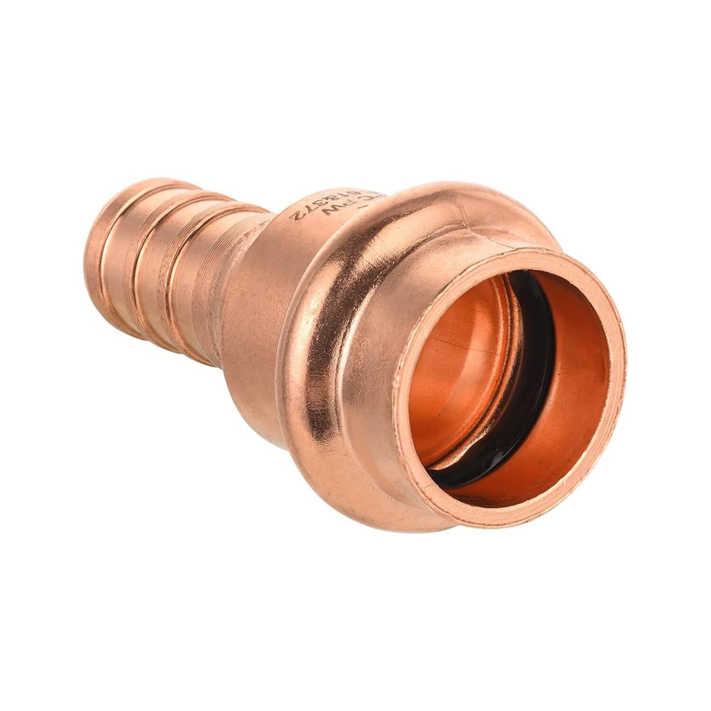 1/2" Press Copper x 1/2" PEX Crimp Adapter (Lead Free)