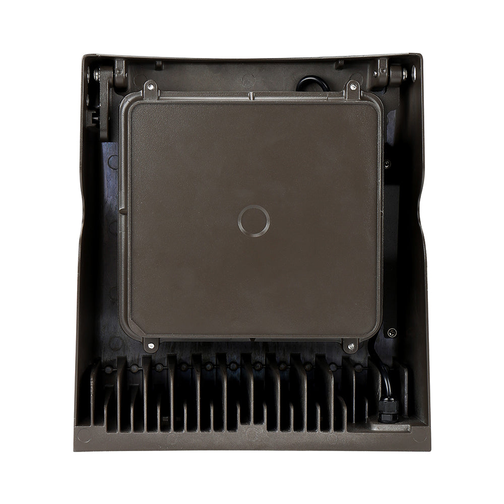 27W 40W 67W 80W Adjustable Outdoor Wall Lights,4000K 5000K 130LM/W 100-300W HPS/HID Equiv Commercial LED Wallpack Lighting Fixture for Area Light