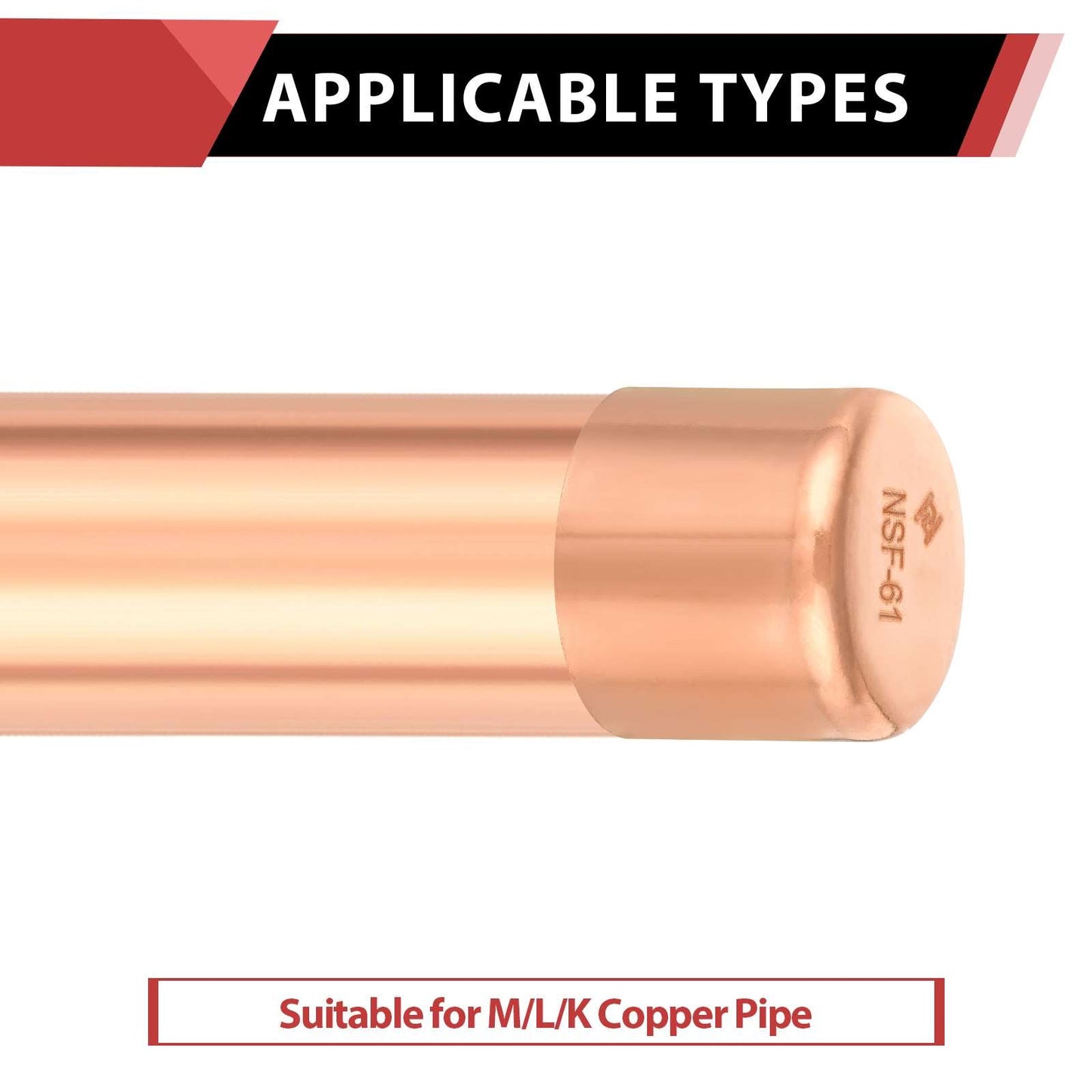 1-1/4" Solder Copper Pipe End Cap (Plug)
