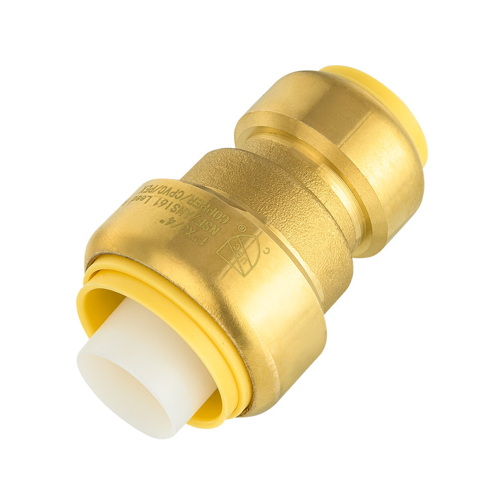 1" x 3/4" Push Fit Coupling