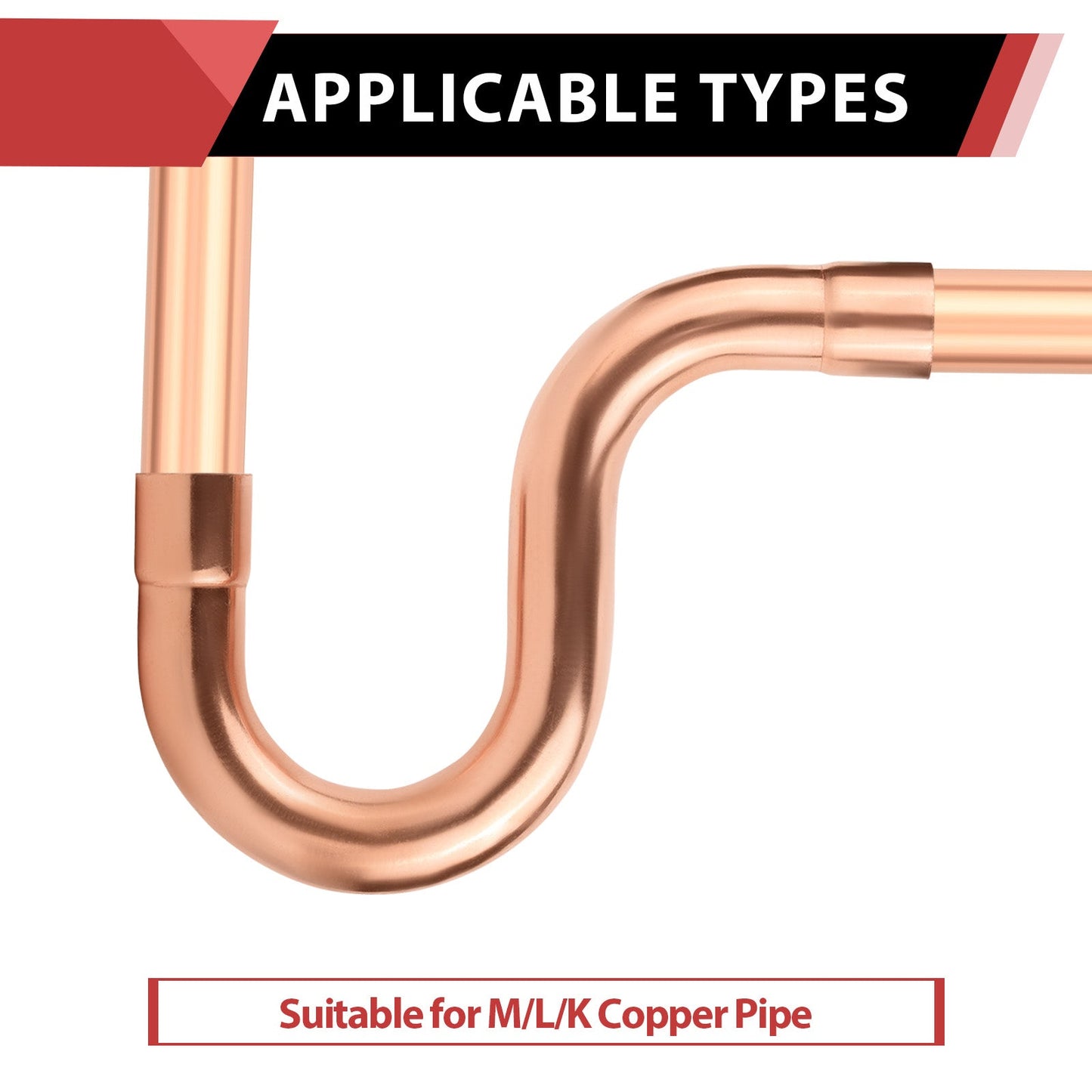 1-1/4" Copper Suction Line P-Trap
