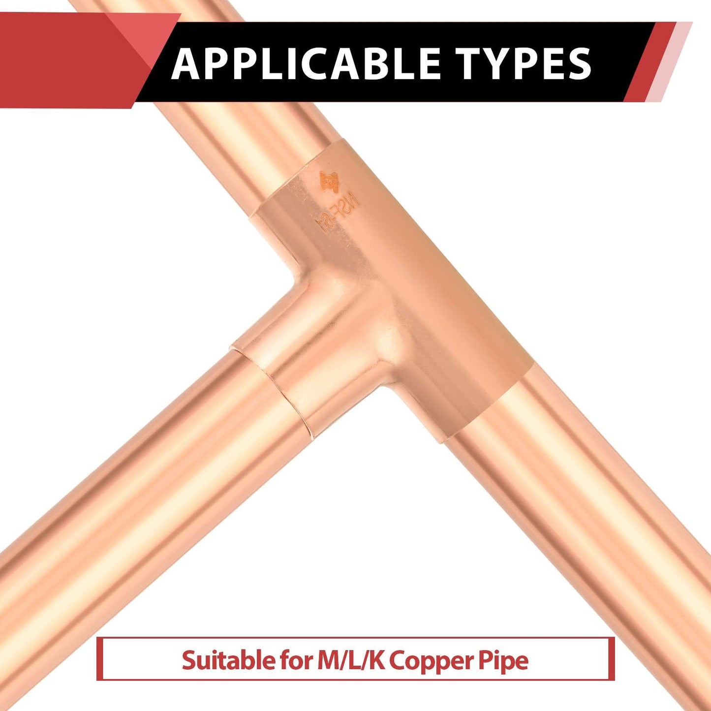 1-1/4" X 1-1/4" X 1-1/4" Copper Tee