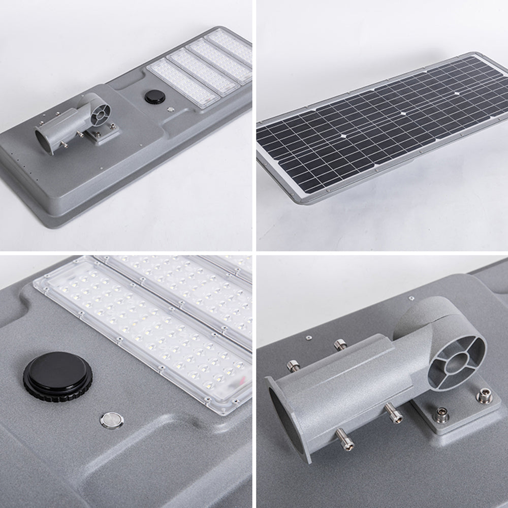 All in One Solar Street Light 50W 80W 100W Outdoor 5000K Daylight Motion Sensor Dusk to Dawn LED Security Flood Lights for Road CE RoHS