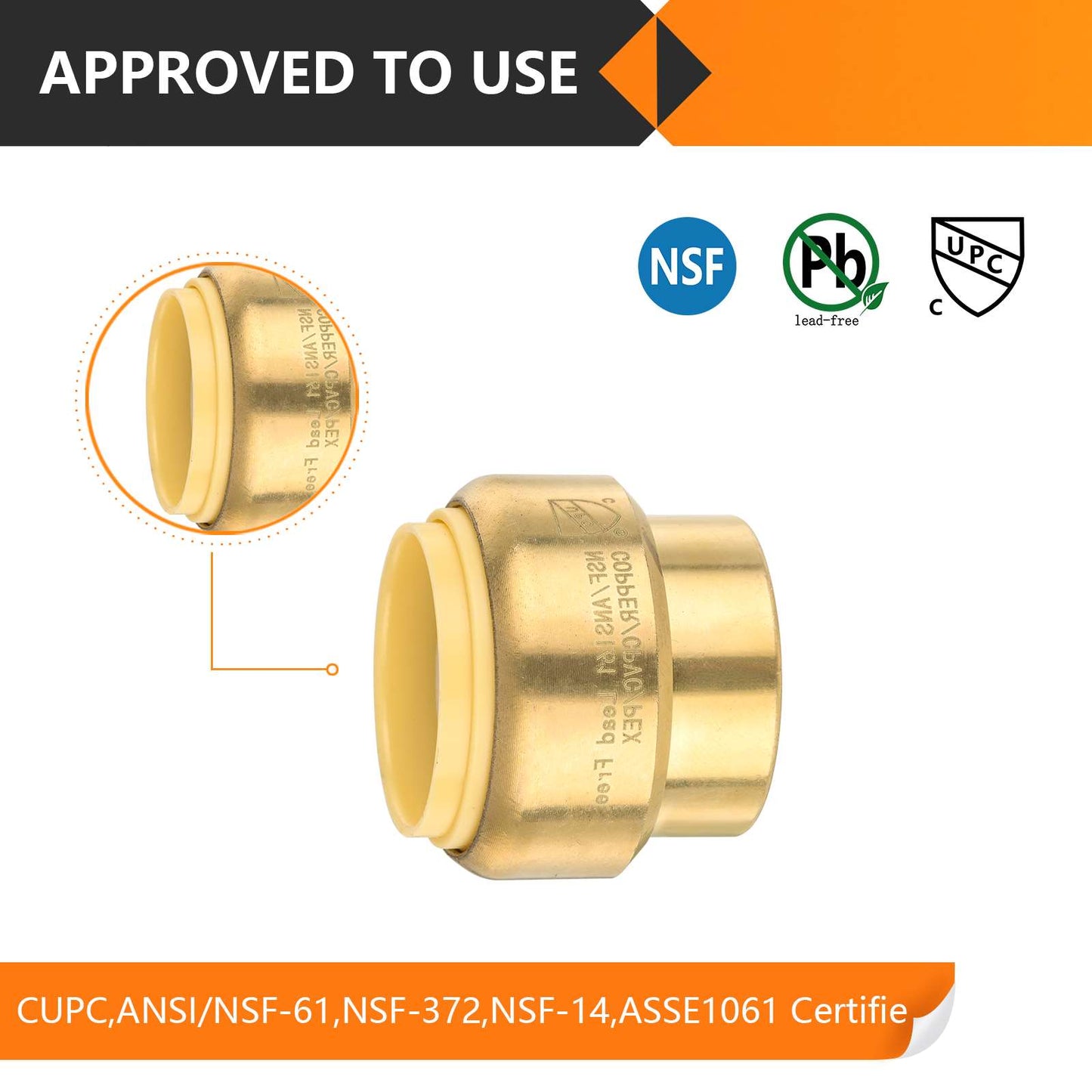 1" Push Fit Plug (End Stop)