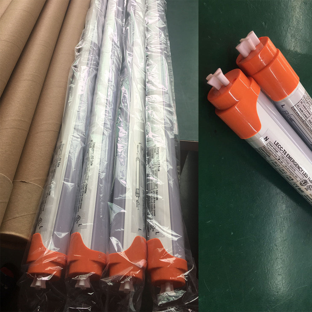 T8 Emergency Tube Light 4FT LED 15W 18W 100-277V High Brightness 3W 5W 8W Emergency Mode