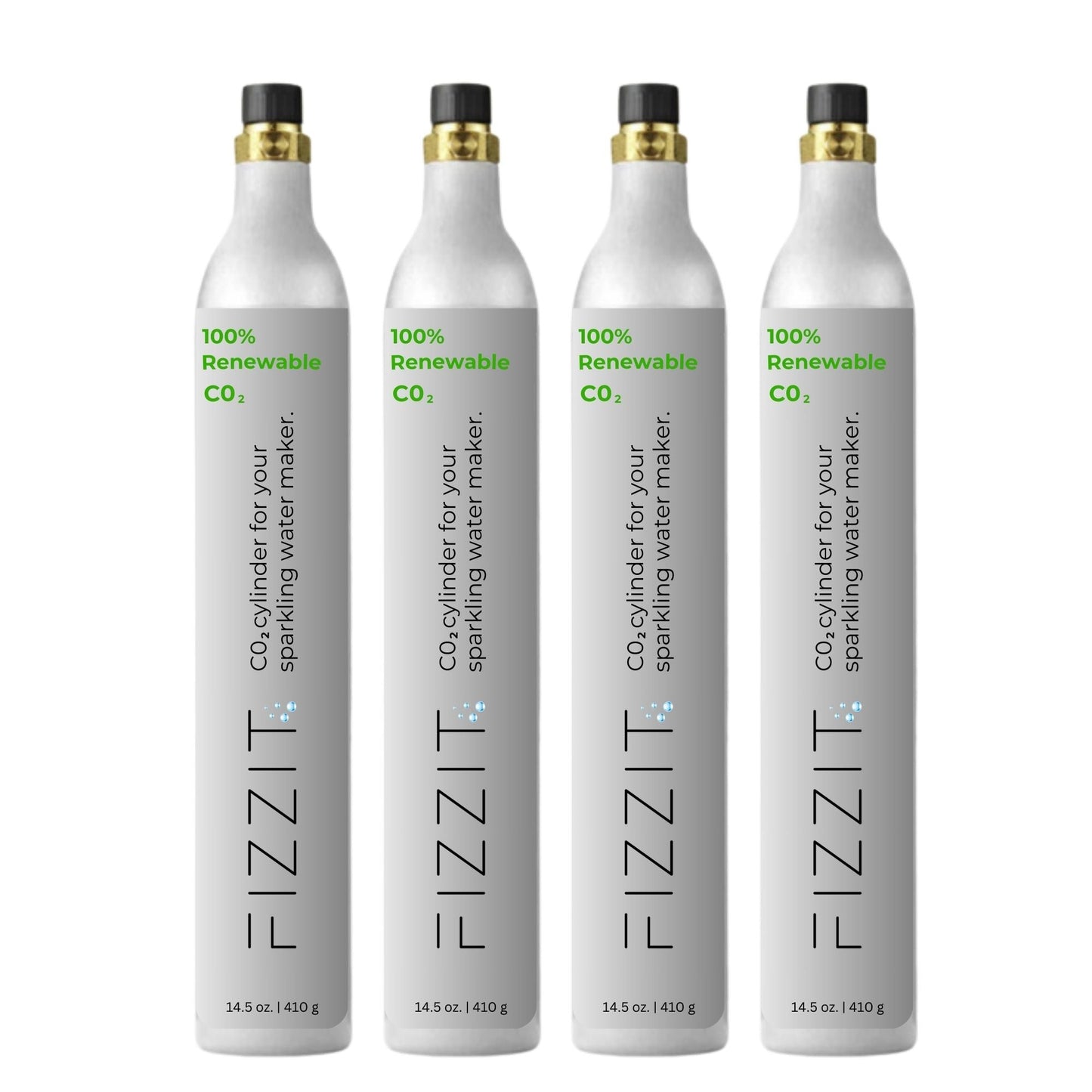 FIZZIT™ C02 Gas Cylinder - 60L | Premium Grade C02 | 100% Renewable CO2