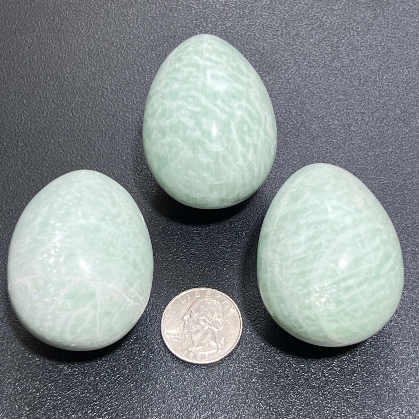 Amazonite Crystal Egg Polished Carving Wholesale Gemstone Decor