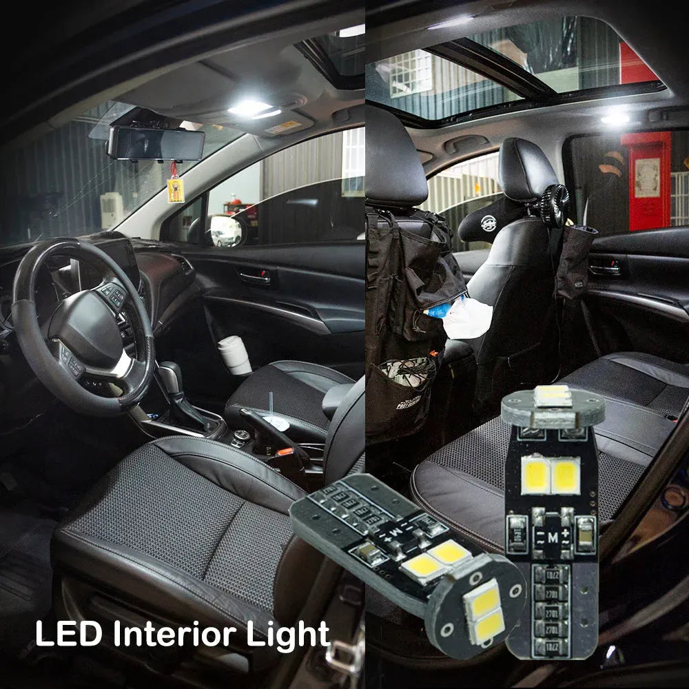 Fit For 2024 Suzuki SX4 S-Cross Full Replacement Kit include LED Fog Light Interior Backup Reverse Turn Signal Light Bulb