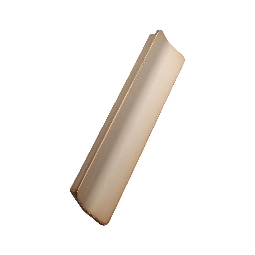 Brushed Bronze "Leaf" Tab Drawer Pulls