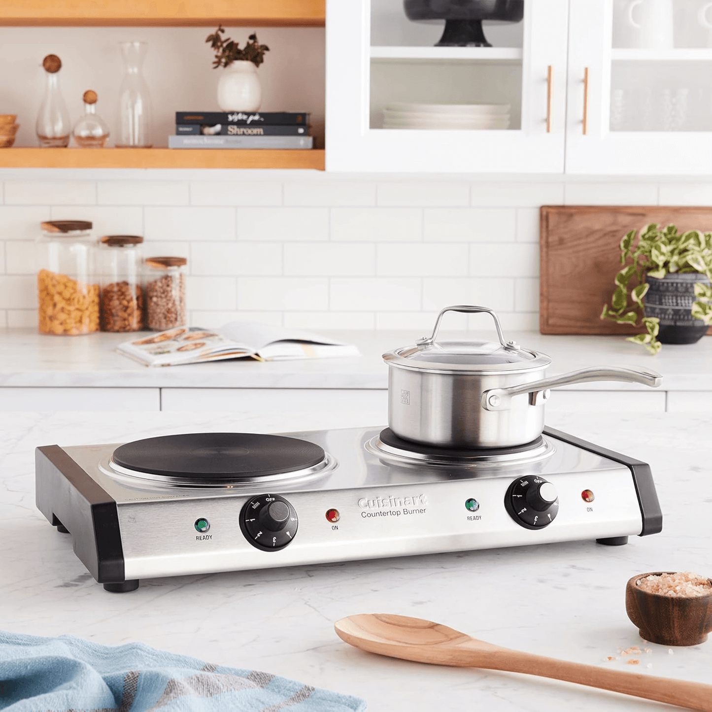 Cuisinart Cast Iron Double Burner
