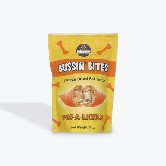 Freeze Dried Dog & Cat Treats – Single Ingredient, High Protein, Grain Free | Natural Cat & Dog Training Snacks, Human-Grade Sweet Potato (Yam)