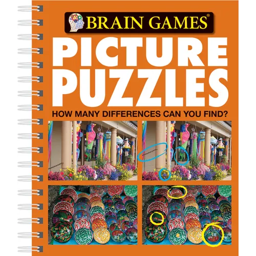 Brain Games - Picture Puzzles #5: How Many Differences Can You Find?: Volume 5