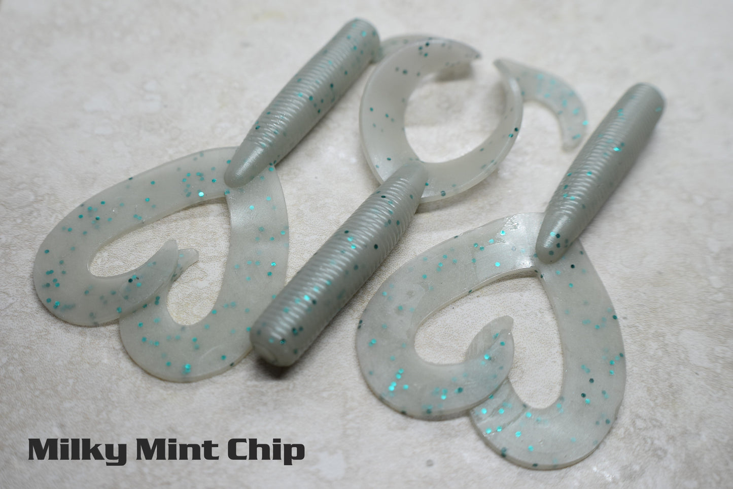 4" Twin Tail Grub - 8pak