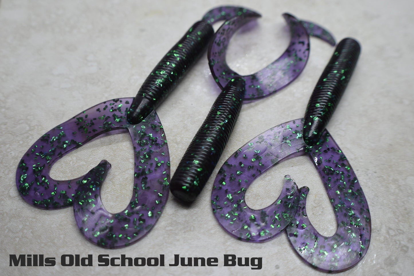 4" Twin Tail Grub - 8pak
