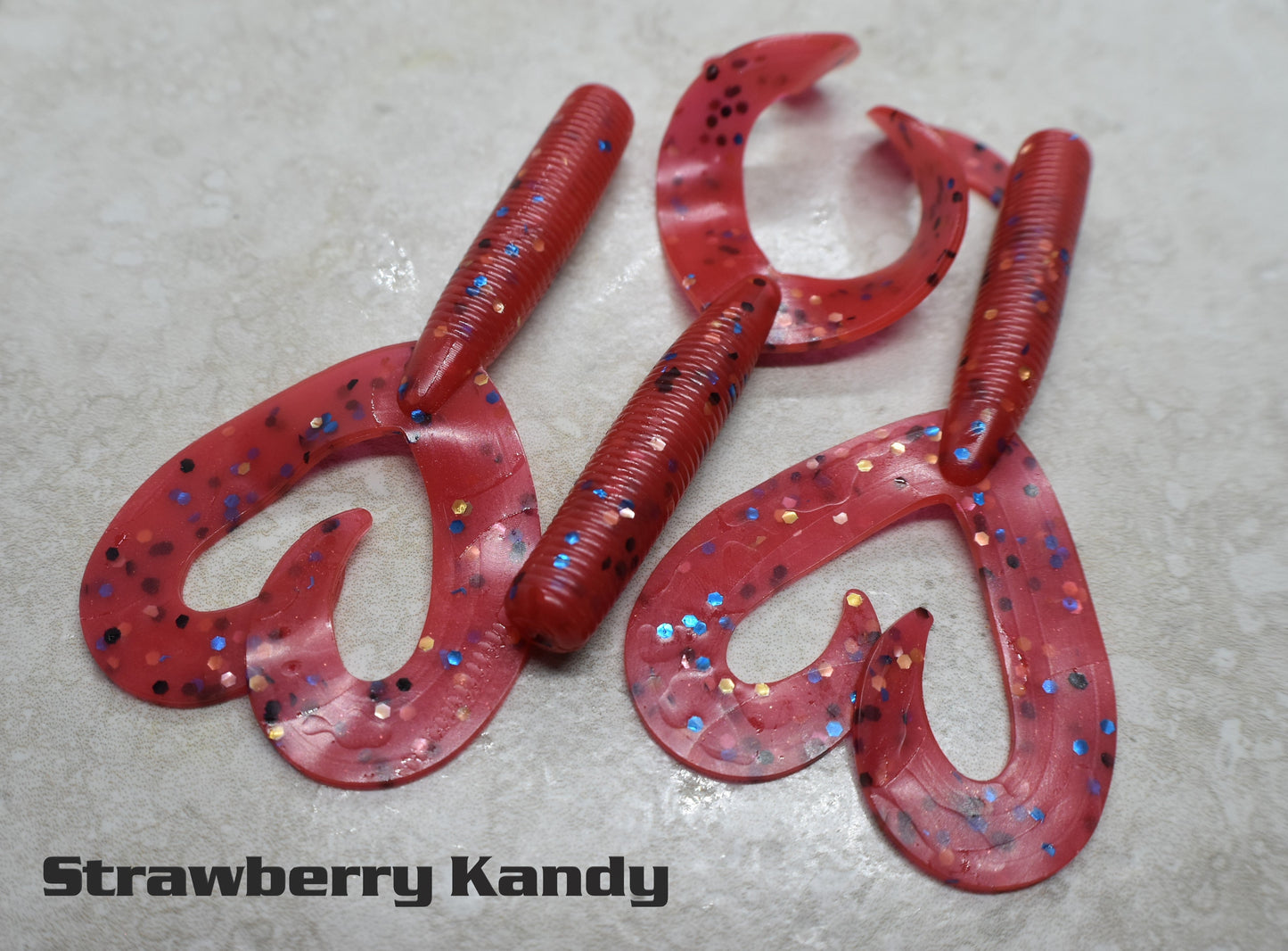 4" Twin Tail Grub - 8pak