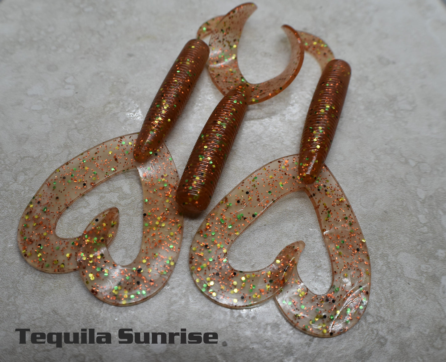 4" Twin Tail Grub - 8pak