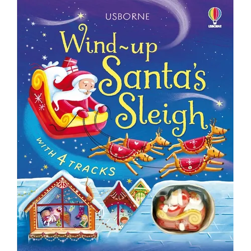 Wind-Up Santa's Sleigh