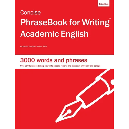 Concise PhraseBook for Writing Academic English