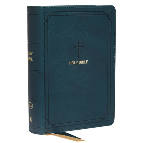 Nkjv, Reference Bible, Compact, Leathersoft, Teal, Red Letter Edition, Comfort Print: Holy Bible, New King James Version