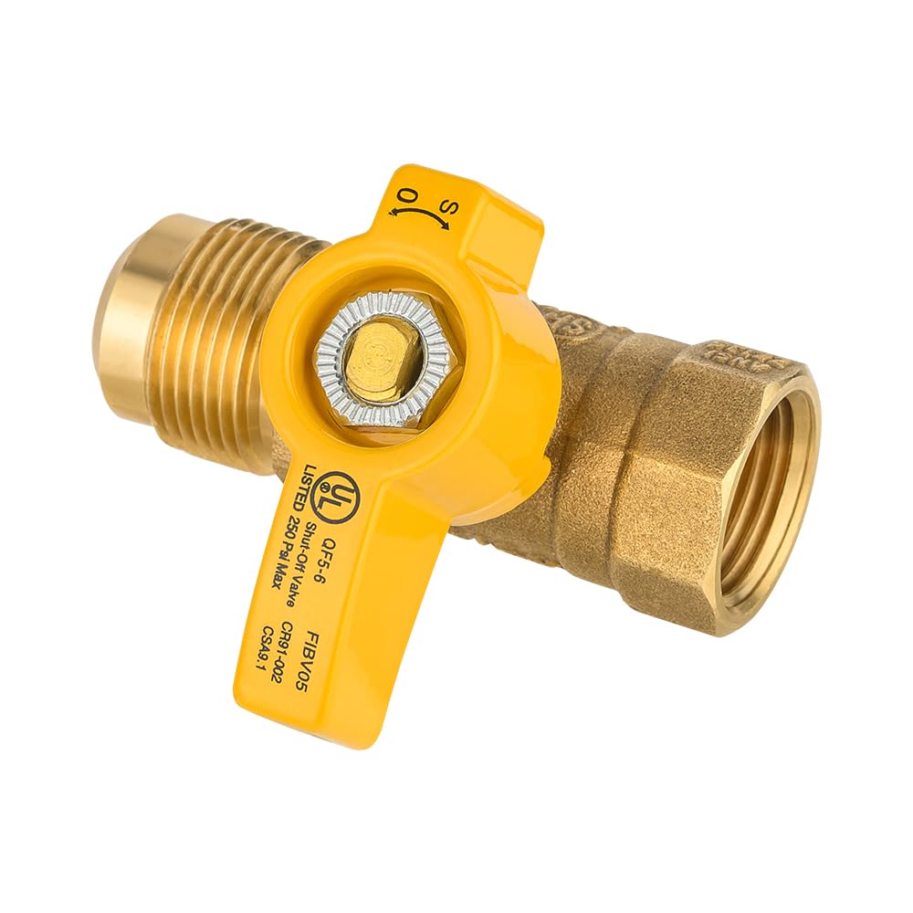 1/2" FNPT X 3/8" OD Flare Valve