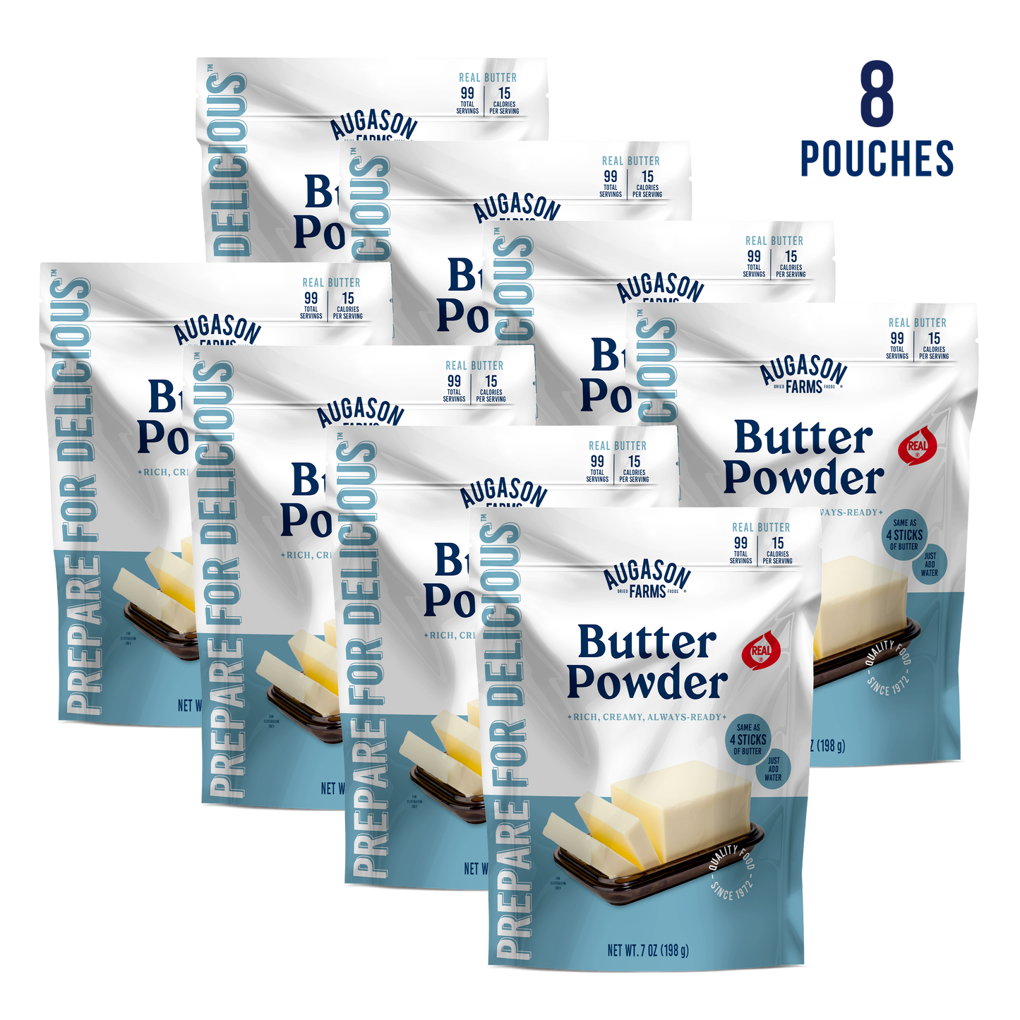 Butter Powder Pouch, 99 Servings