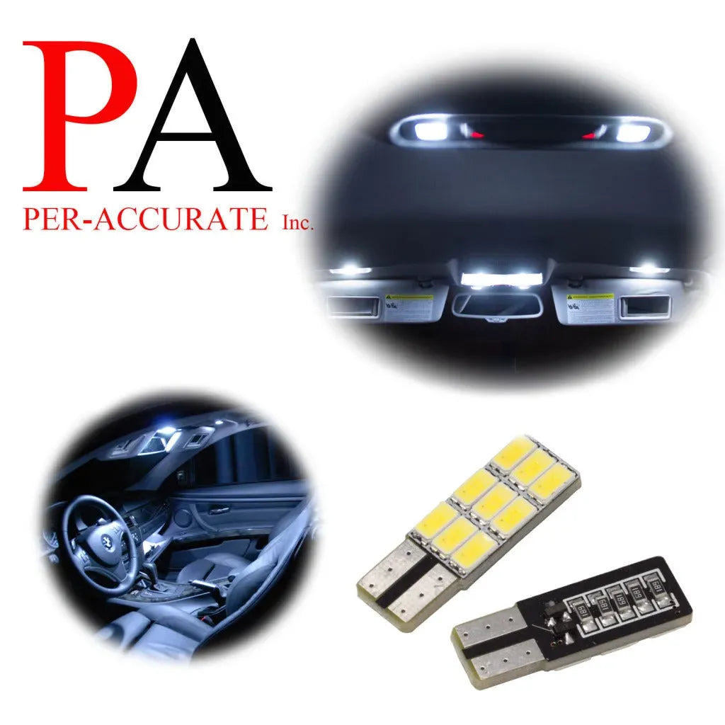 LED 9SMD 5630 Automotive T10 LED Bulbs For Interior, Trunk, Reading, Map, License Plate Light Bulb (Pack of 2 pcs)