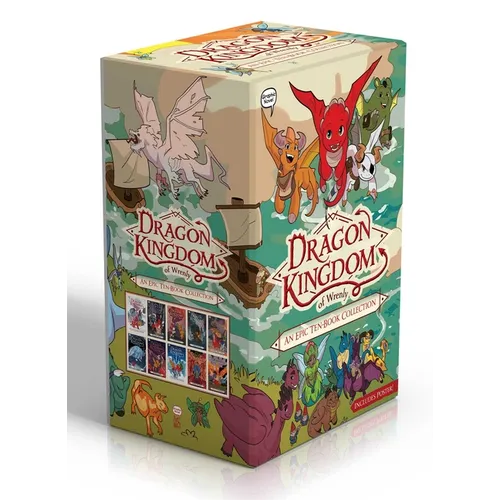 Dragon Kingdom of Wrenly an Epic Ten-Book Collection (Includes Poster!) (Boxed Set): The Coldfire Curse; Shadow Hills; Night Hunt; Ghost Island; Infer