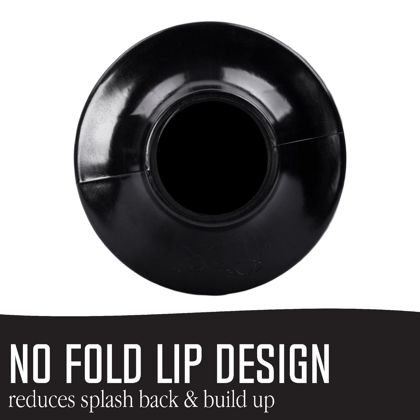 Bellows Accordion Toilet Plunger (Black)