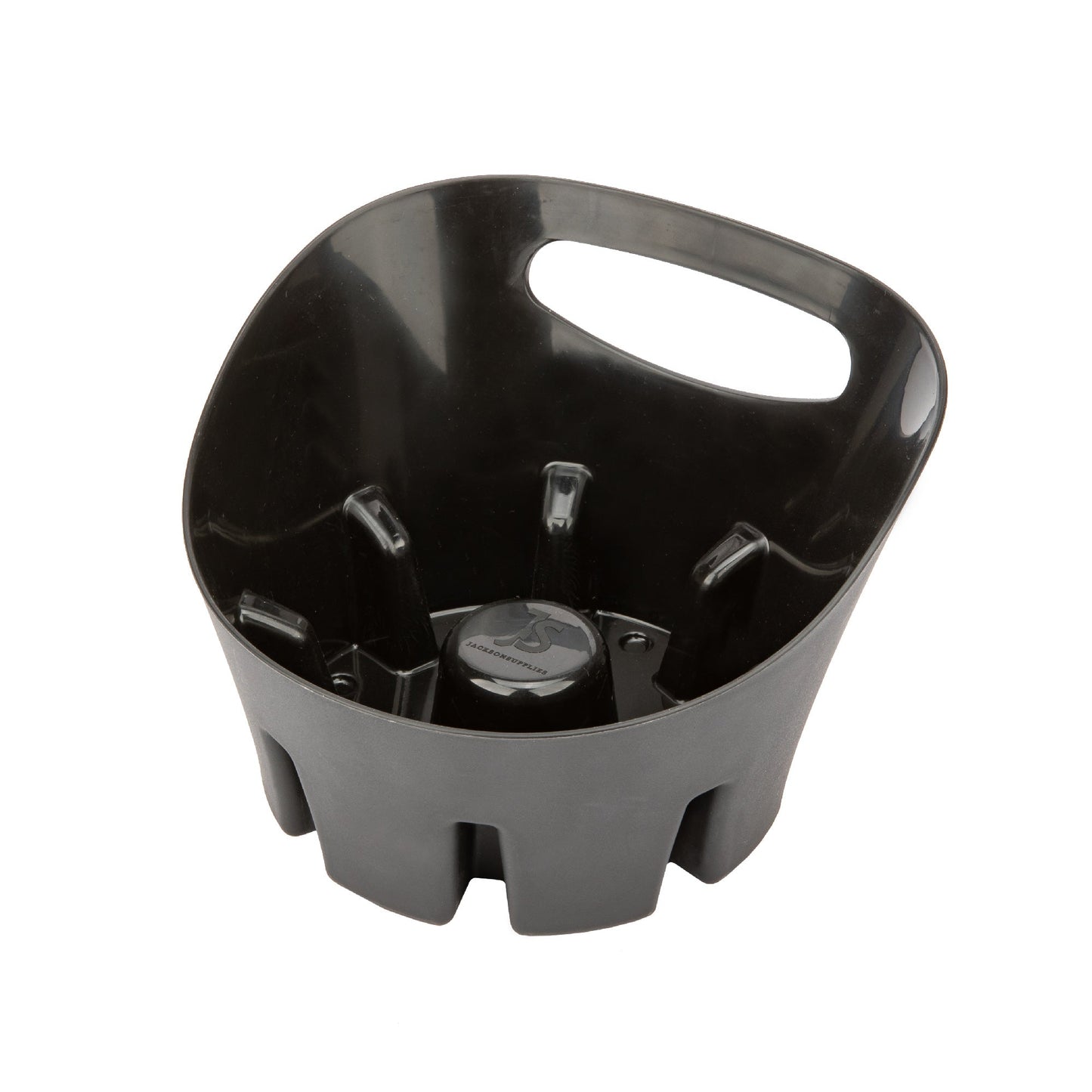 Antimicrobial Universal Drip Tray for Toilet Plunger (Black)