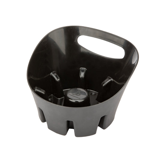 Antimicrobial Universal Drip Tray for Toilet Plunger (Black)
