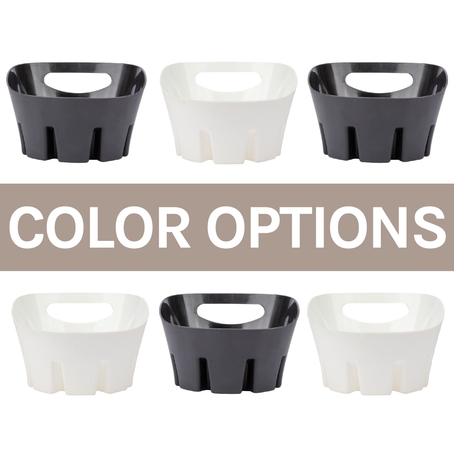 Antimicrobial Universal Drip Tray for Toilet Plunger (White)