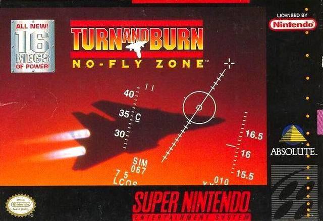 Turn and Burn No Fly Zone (Super Nintendo)
