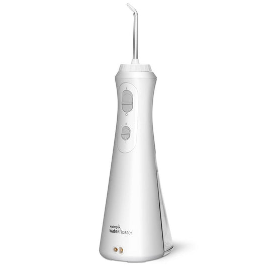 Waterpik Cordless Plus Water Flosser, Portable Power Flosser for Teeth & Gums, White (WP-450)