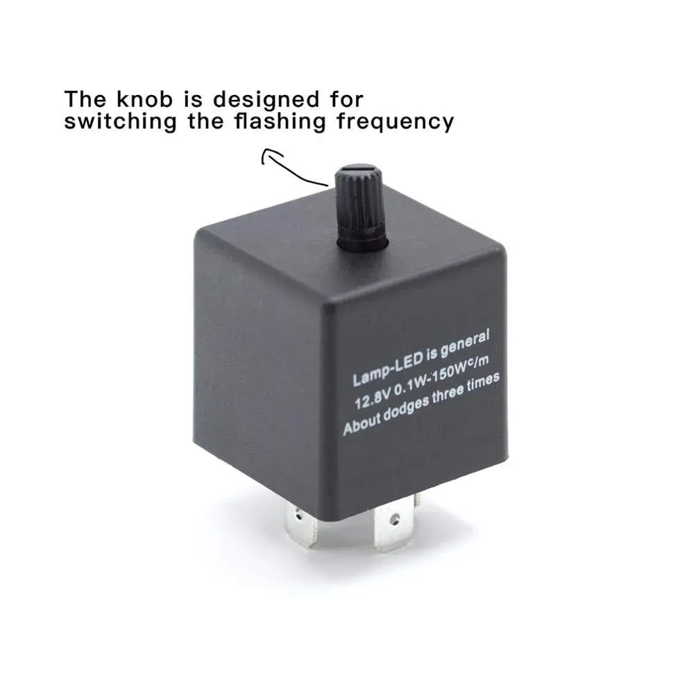 Adjustable 3-PIN CF14 12V 20A Electric Flasher Relay: Anti Hyper Flash For Toyota Tercel Exsior SURF Premio Corolla Camry GOA