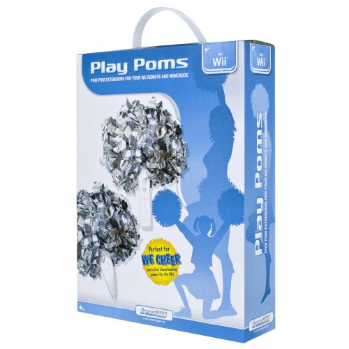 We Cheer: Play Poms Bundle - Game and Pom-Poms (Nintendo Wii)