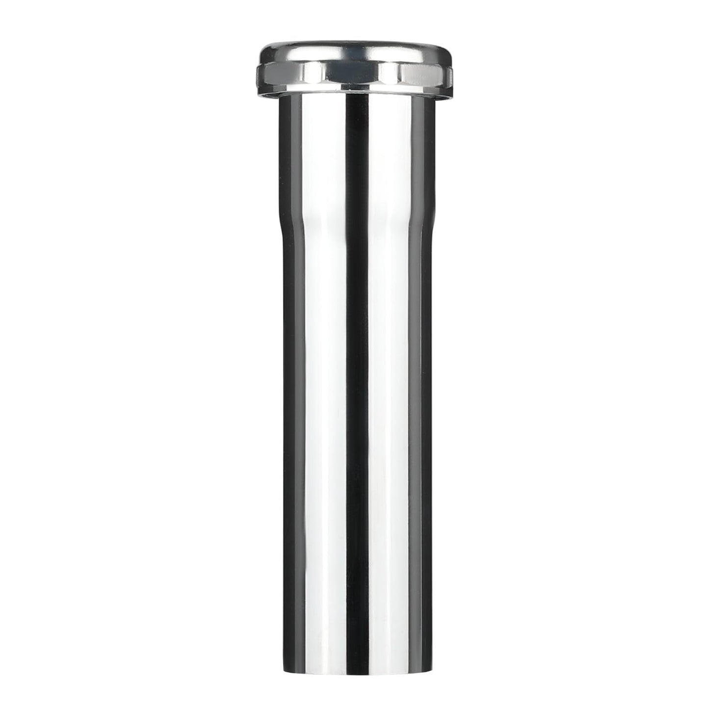 1-1/2" x 6" Slip-Joint Sink Drain Extension Tube, 20GA, Chrome Plated Brass