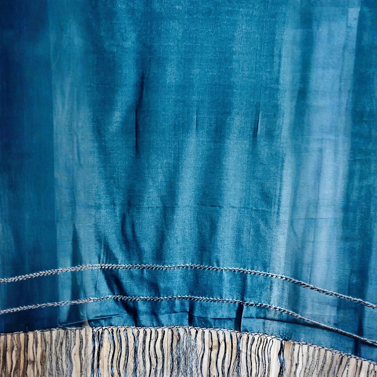 Authentic Mexican Silk Shawl Wrap Reboso Mexicano De Artiseda
