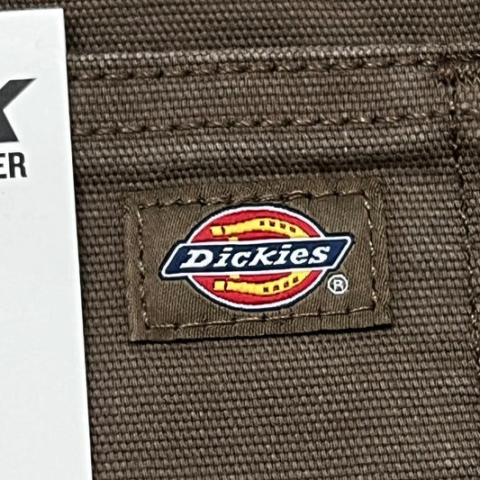 DICKIES Flex Regular Fit Double Knee Pant Men's Sz 36X32 Stonewashed Mushroom