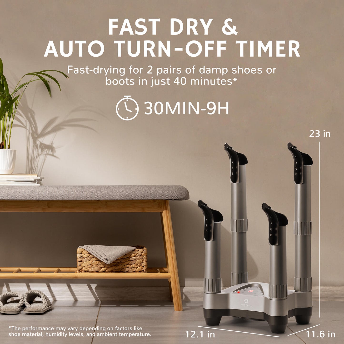 SD20 Boot and Shoe Dryer and Deodorizer with Heat