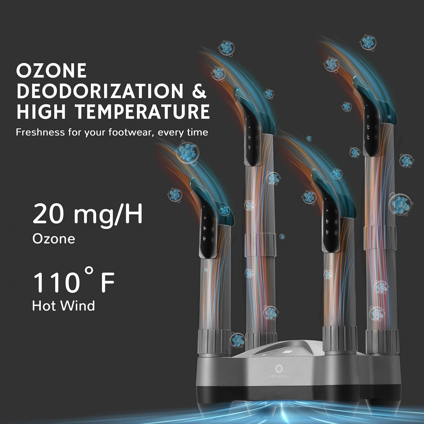 SD20 Boot and Shoe Dryer and Deodorizer with Heat