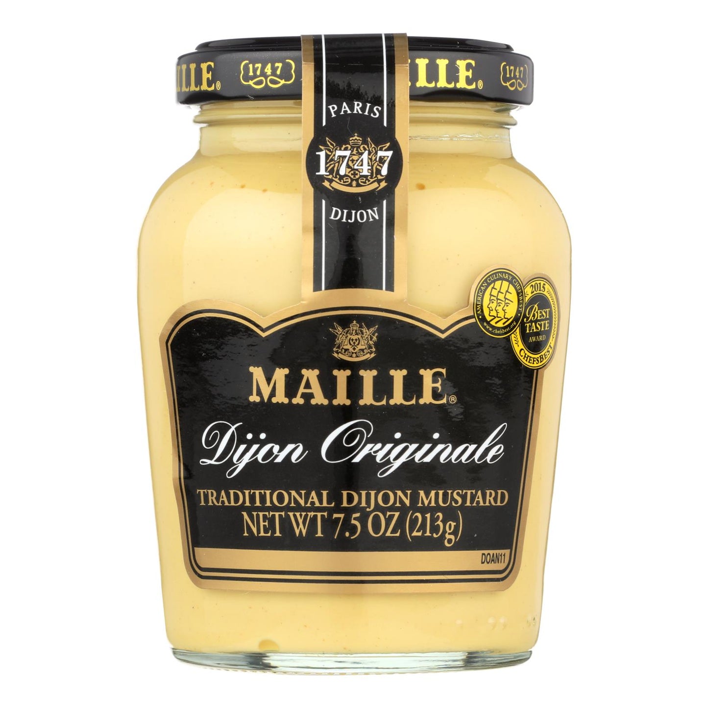 Maille Original Dijon Mustard - Case Of 6 - 7.5 Oz.