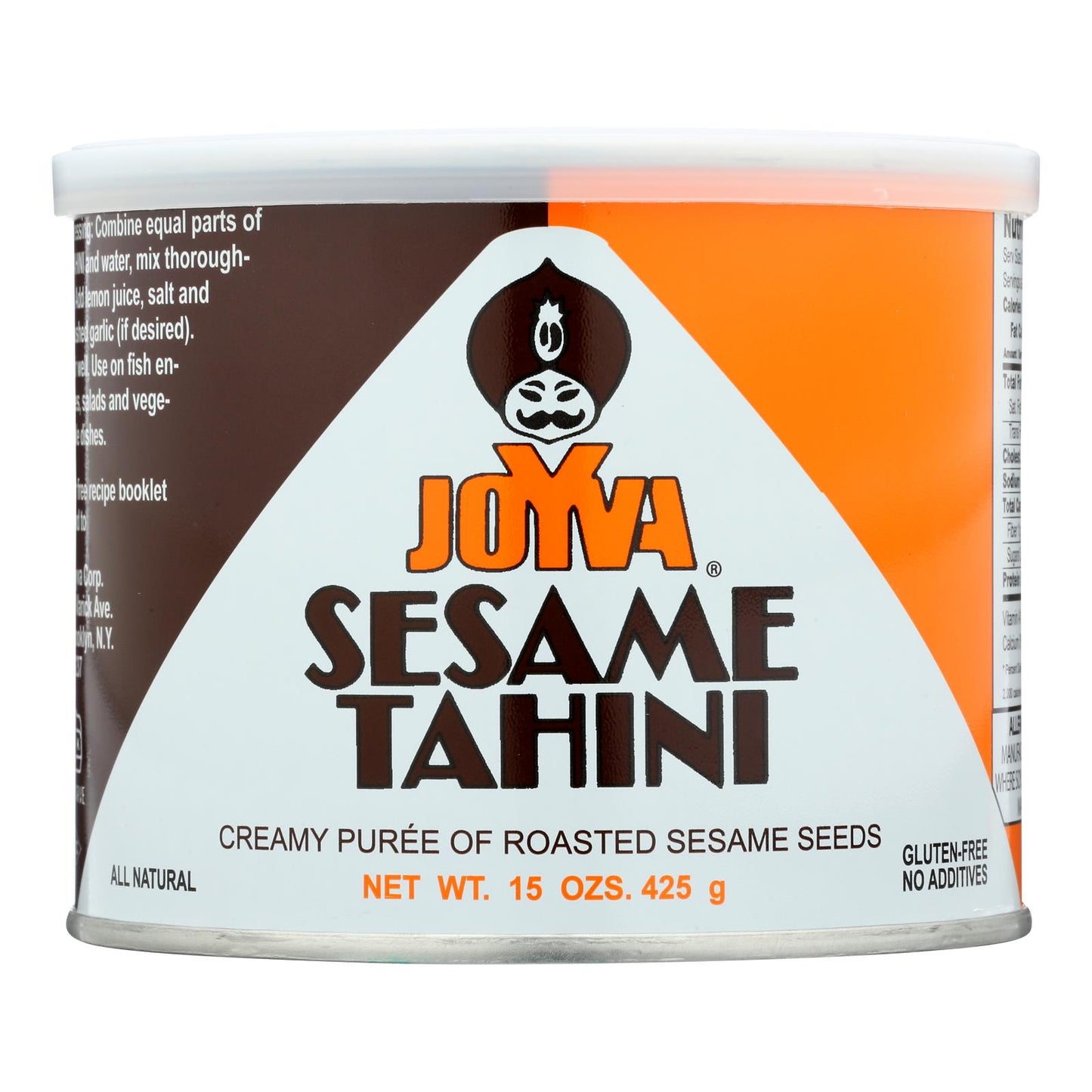 Joyva - Roasted Sesame Tahini - 15 Oz - Case Of 12