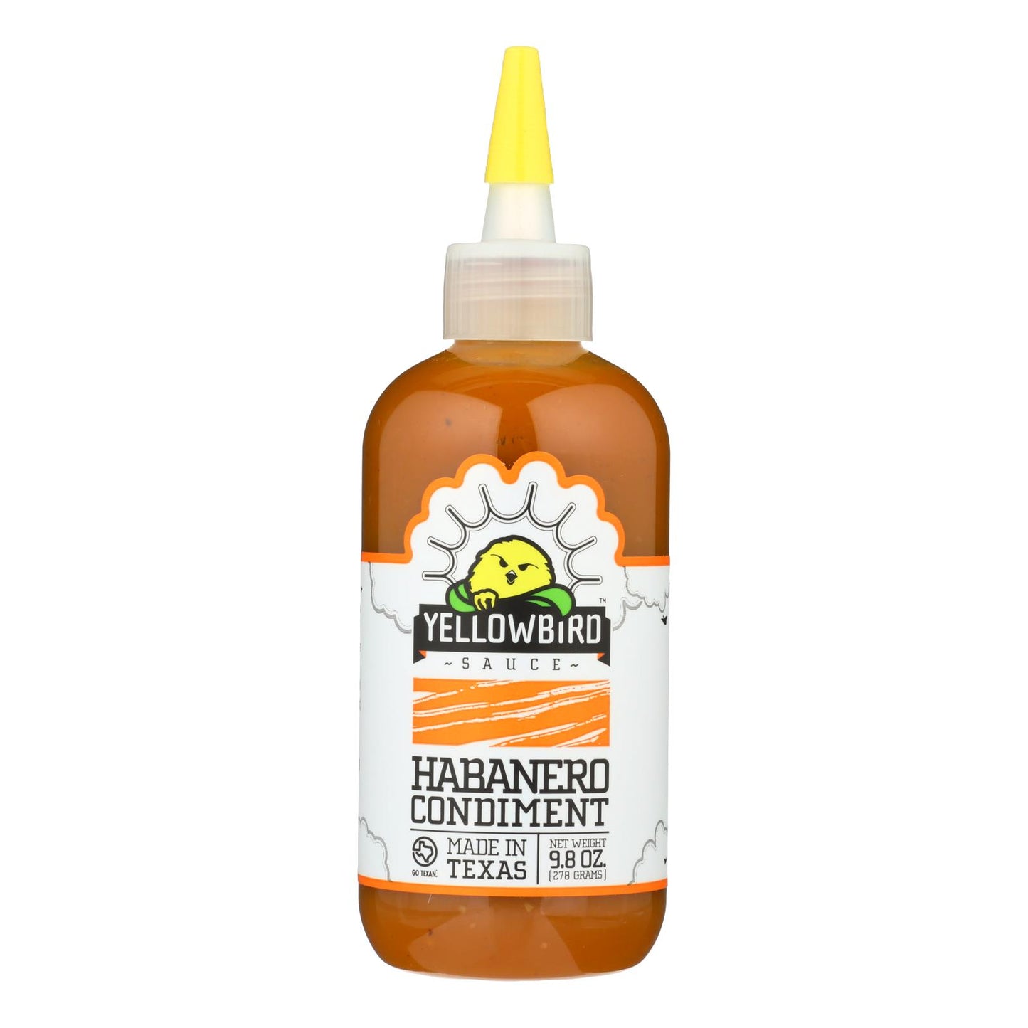 Yellowbird Sauce - Habanero - Case Of 6 - 9.8 Oz