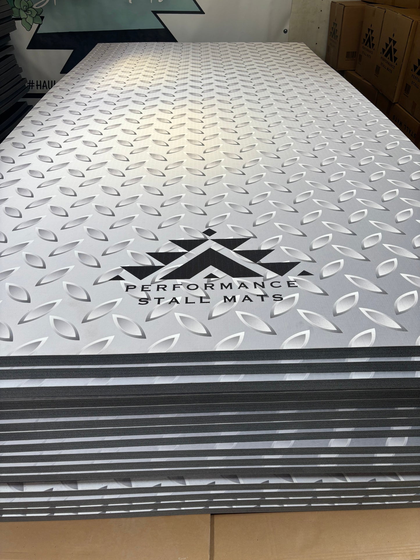 5x10ft Diamond Plate Print Mat