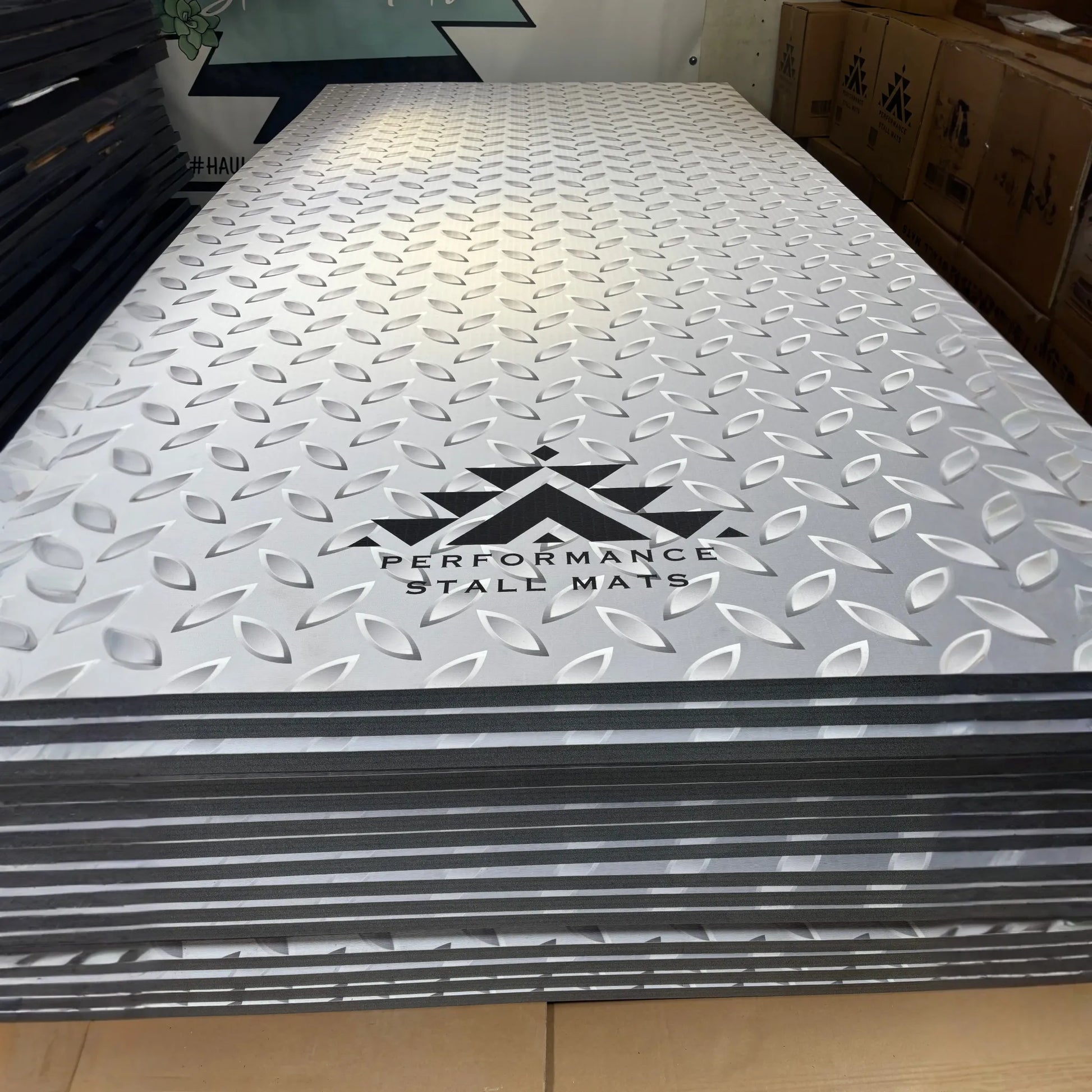 5x10ft Diamond Plate Print Mat