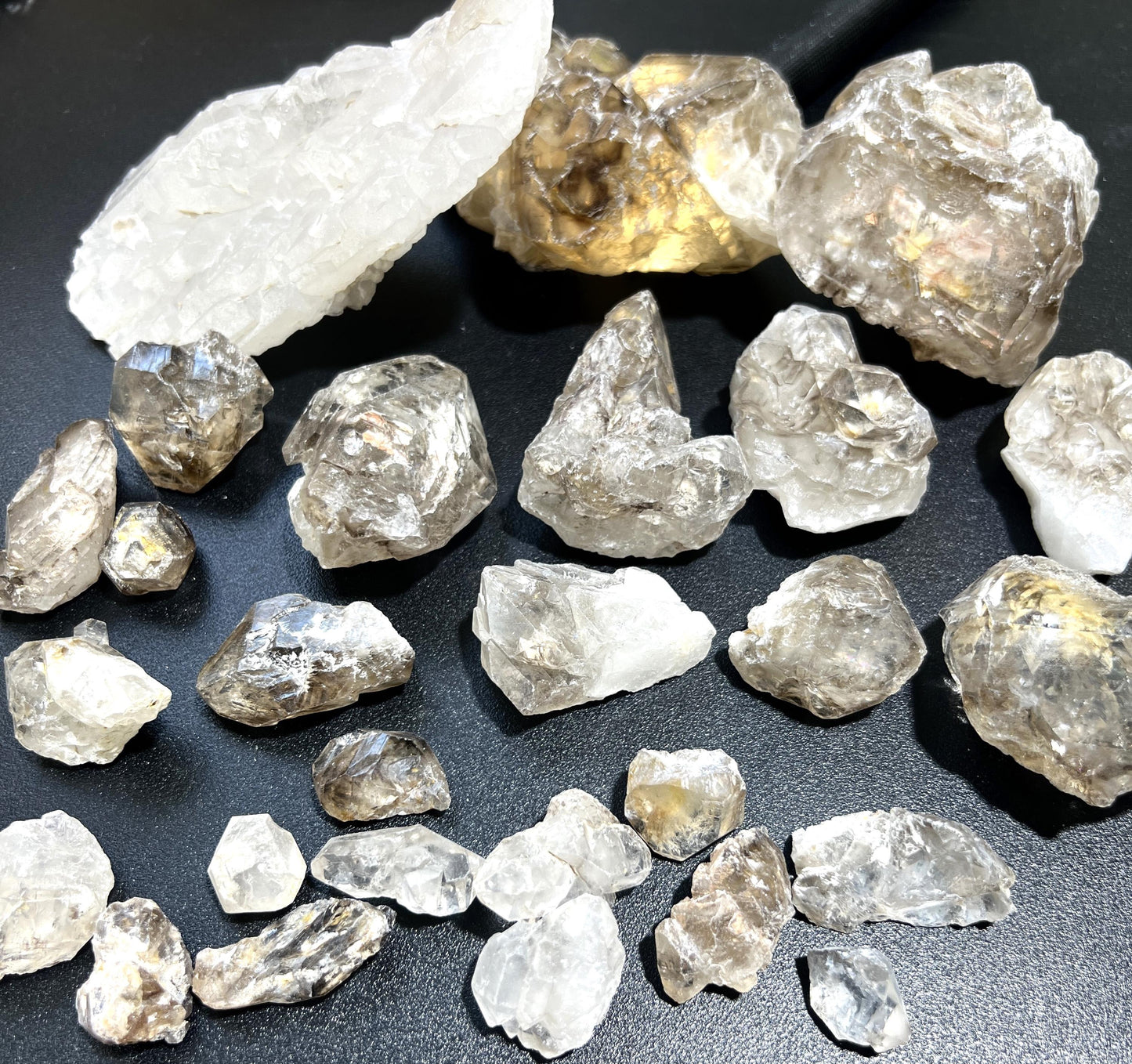 Elestial Alligtor Quartz Crystal Clusters Rough Raw Wholesale