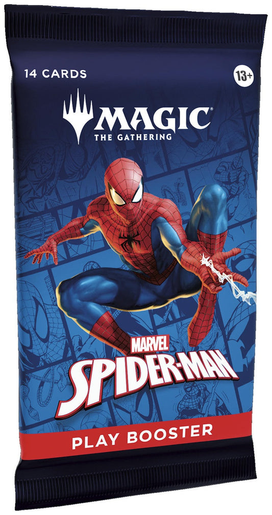 Magic: The Gathering Marvel Spider-Man Play Booster Pack - MTG Trading Cards