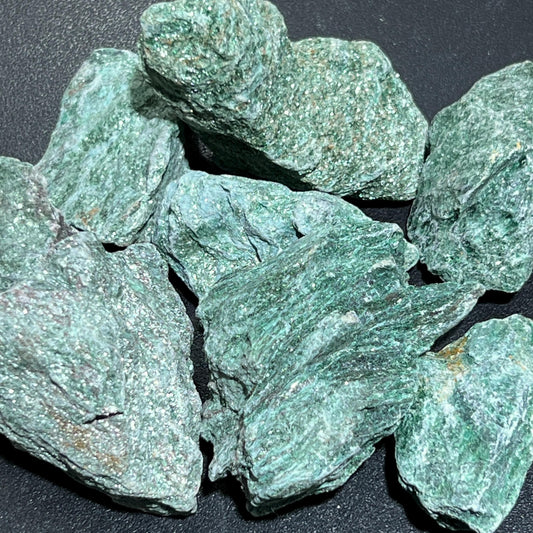 Green Fuchsite Rough Raw Stones (By The Piece or Pound) Wholesale